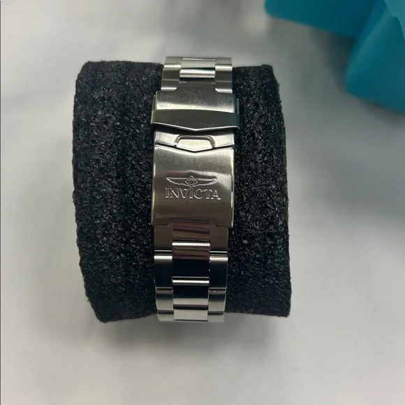 Invicta Silver and Blue Dive Watch